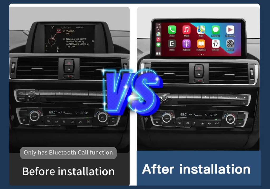 Wireless Android Auto/Car Play Pantalla Touch