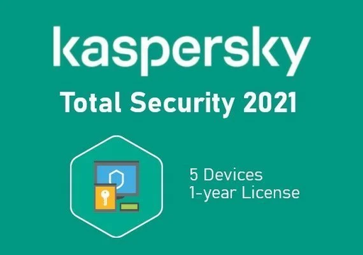 [KSPRTS2021] Kaspersky Total Security 2021 1 Año 5 Dispositivos